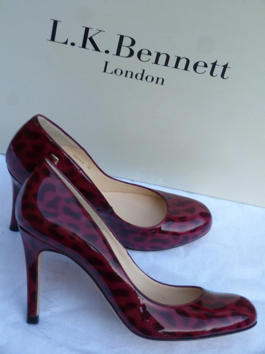 Lk bennett burgundy best sale shoes