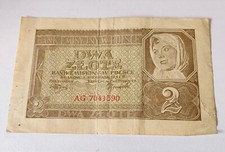 Poland Banknote 2 Zlote Polish Zloty 1941