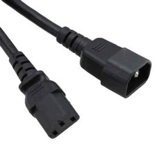  LOT OF 10 C13 to C14 Power Cord, 2.5m 8.2ft , 10A/250V