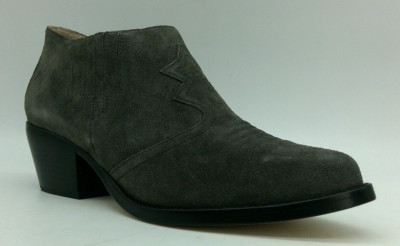 Joie Primrose Dark Gray Suede Western Style Booties Wmn's Size 9.5 US / 39.5 EU