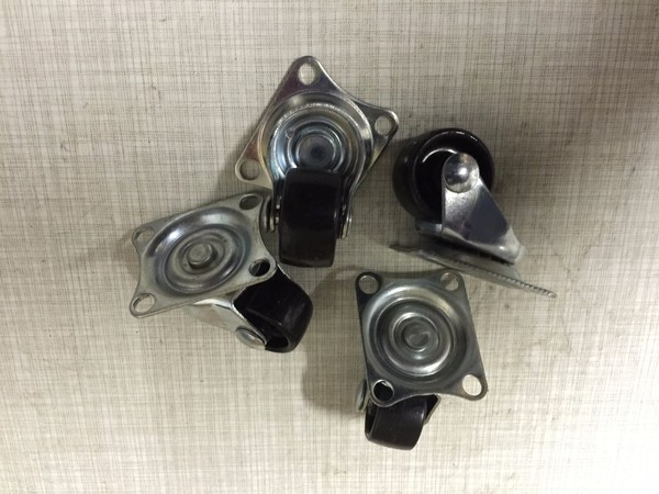 12 Lenkrollen / Laufrollen / MöBelrollen / Rollen 25 Mm Neu !!!!!!-image
