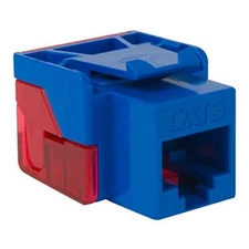 ICC CAT6 RJ45 Keystone Jack for EZ Style, Blue