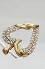 14k Yellow Gold & Melee Diamond Open Heart Pendant 1.7 g — photo 5