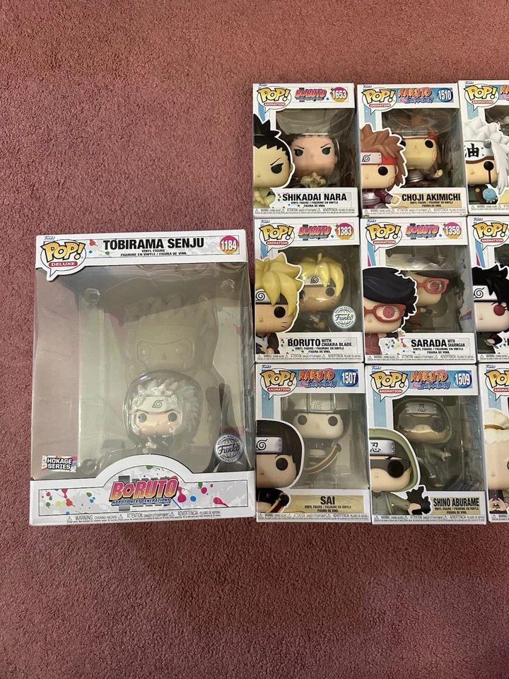 Лот из 14 различных экшн-фигурок Naruto FUNKO Pop - Изображение 3 из 4