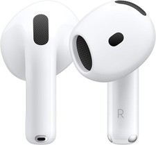 Apple AirPods 4, Wireless Bluetooth Earbuds with Spatial Audio  USB-C Case