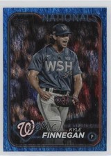 2024 Topps Series 1 Blue Holofoil 792/999 Kyle Finnegan #153 07rd