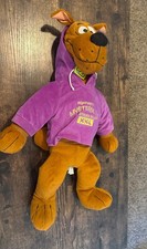 Scooby Doo Plush by Toy Factory 24" With Purple Mystery XXL Hoodie Collar W/ Tag