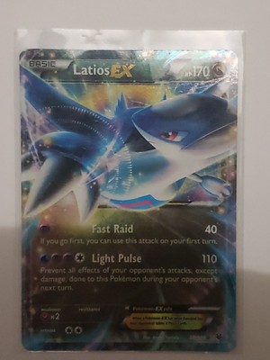 Pokemon XY Roaring Skies Latios EX Karte 58/108 Englische Edition