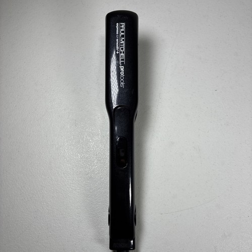 Paul Mitchell PS12NA 1.25 Flat Iron Pro Tools Express Ion Smooth Ceramic Black - Picture 2 of 14