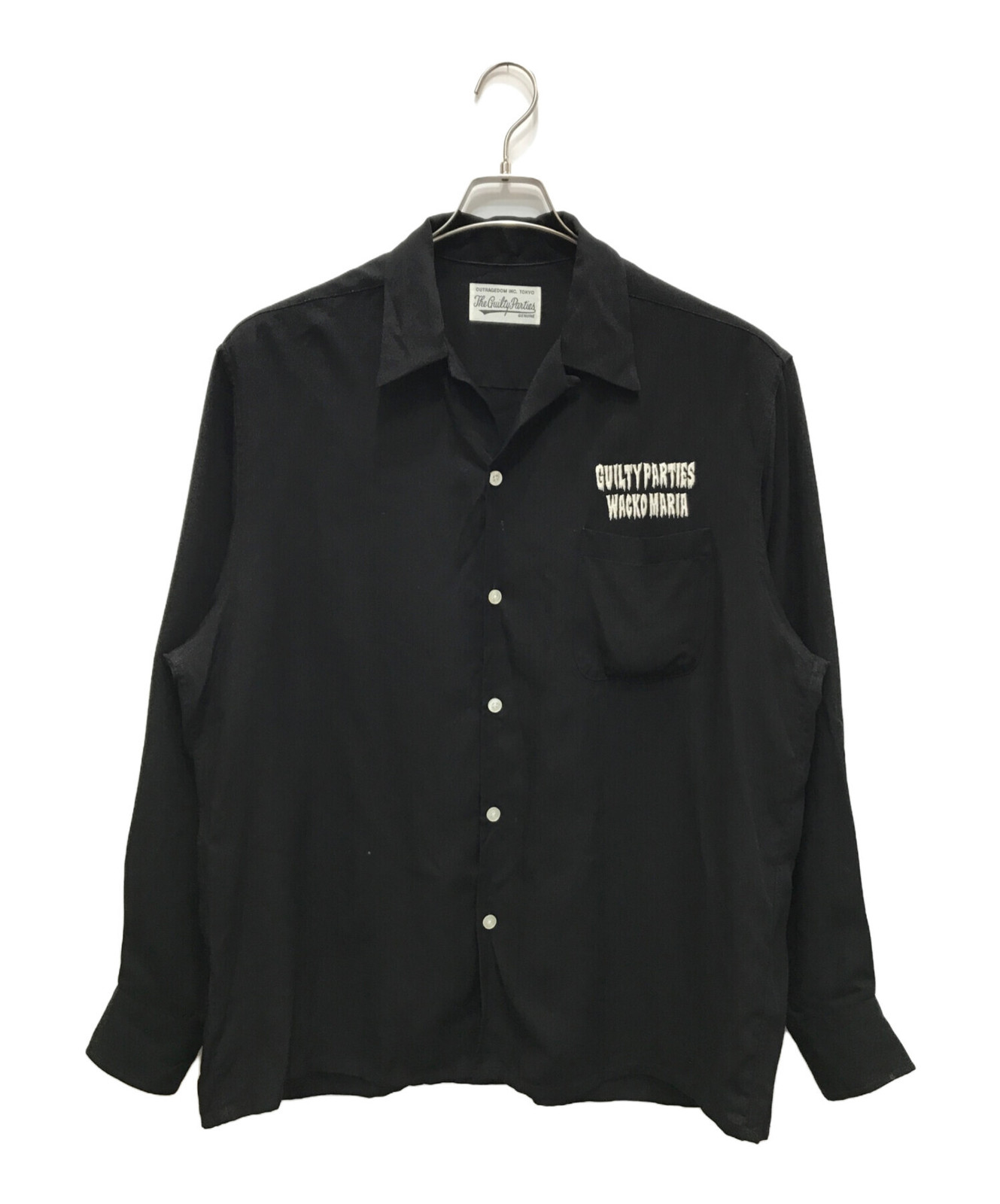 WACKO MARIA 50'S SHIRT ブラック　シャツ 中古・古着通販】WACKO MARIA (ワコマリア) 50'S SHIRT L/S/50's