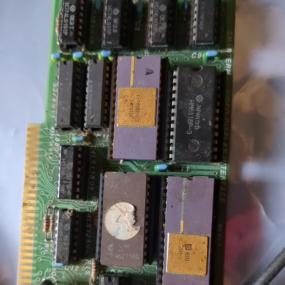 Apple II / II+ Advanced Logic Systems Smarterm  Video Display Interface Untested - Image 3 of 4