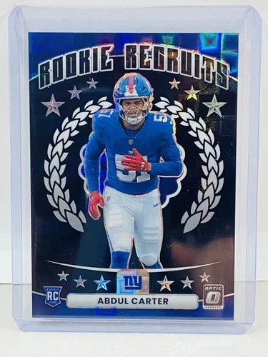 2025 Donruss Optic Abdul Carter Black Pandora (RAW)