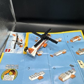 LEGO 30181 Creator Helicopter Orange White Black 52 Pieces 2012 Complete