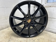 2021 Porsche Cayenne 20x9 Wheel 10 Spoke B- Condition Black Oem Front Wheel 2021 Porsche Cayenne 20x9 Wheel 10 Spoke B- Condition Black Oem Front Wheel