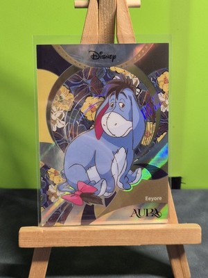 DISNEY KAKAWOW AURA EEYORE FROM WINNIE THE POOH FLOWERS TRADING CARD /345
