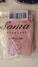 SOMA Intimates High Leg Panties Sealed Package Ladies Large "Boudoir Pink" New