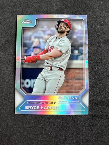 2025 Topps Chrome NSCC SILVER PACK National Convention Bryce Harper