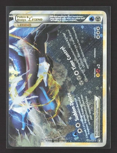 Pokemon 2010 HS—Triumphant Palkia & Dialga Legend #102/102