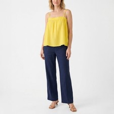 Eileen Fisher NWT Striped Organic Cotton Gauze Cami, 3 Colors, 2XS-3X