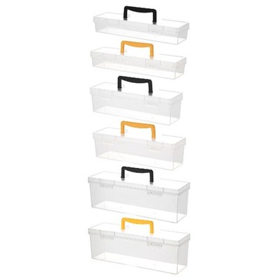 Aufbewahrungsbox Organizer Container Koffer Handwerkzeug Klar Werkzeugkasten