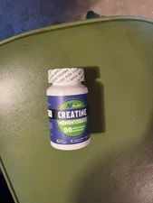 Creatine Monohydrate 90 Vegetarian Capsules Exp 7/26