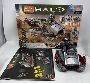 MEGA Construx Halo Skiff Intercept Set GNB21 Incomplete MISSING PARTS *READ*