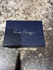 Ronald Reagan Presidential Seal White House Issue VIP Color Seal Cufflinks