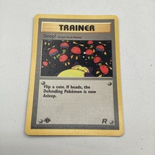 Sleep! [1st Edition] #79 Prices | Pokemon Team Rocket | Pokemon Cards