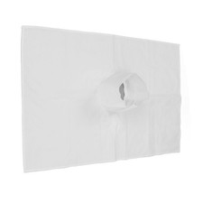  Massage Table Sheet Cotton Soft Washable White Beauty Bed Cover With Hole Fo