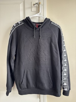 Kappa X Faze Clan Black Hoodie Pullover Medium