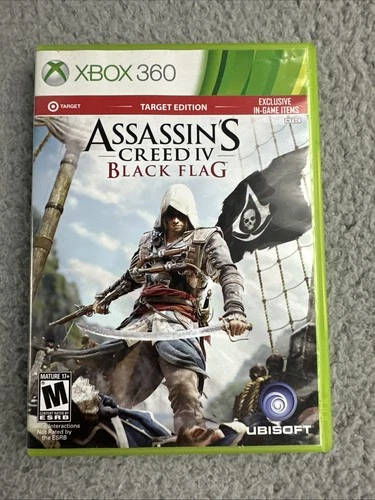 Assassin's Creed IV: Black Flag - Xbox 360 SEALED TARGET ED EXCLUSIVE ITEMS
