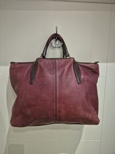 Rare Alexander Wang Burgundy Leather Tote Bag Size One Size