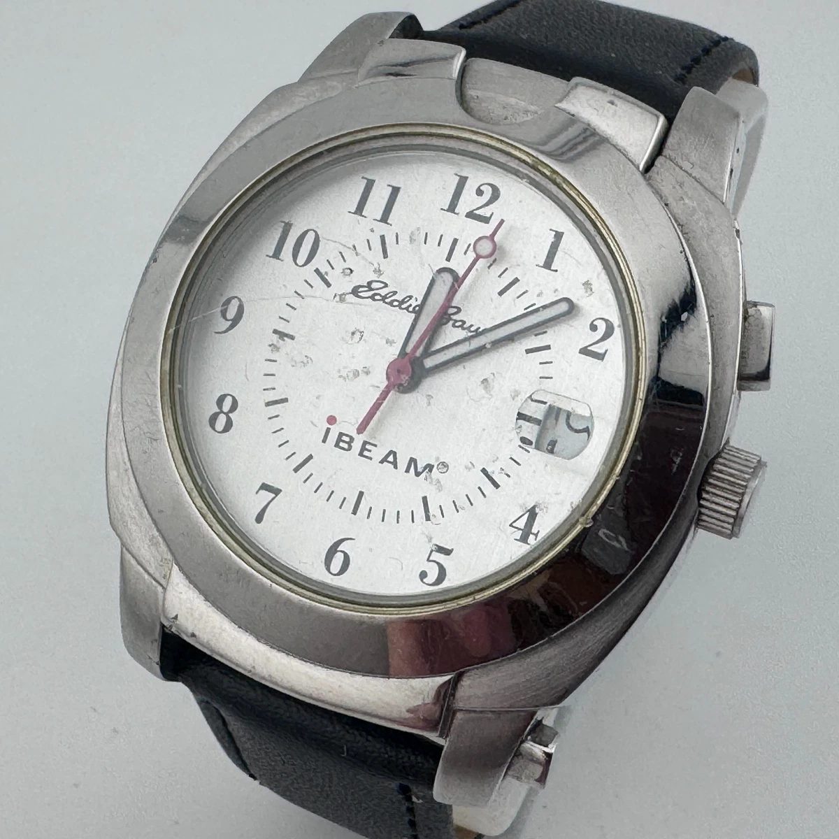 Eddie Bauer ibeam magnifying lens watch NEW BATTERY History – ibeamwatches main image 2