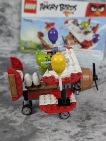 LEGO Angry Birds Movie Piggy Plane Attack 75822 + Instructions READ Description