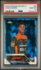 2023 Topps Chrome Formula 1 Sapphire Edition #25 Lando Norris PSA 10