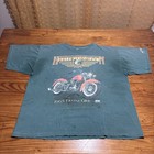 VTG Harley Davidson Electra Glide Single Stitch T Shirt Thrashed Paint USA XL