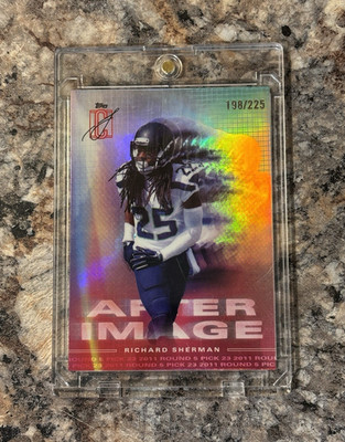 Topps 2024 Signature Class After Image Richard Sherman Seahawks AI-22  /225