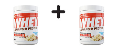 2 x Per4m Whey Advanced Protein (900g) White Chocolate Hazelnut (44,42 EUR/kg)