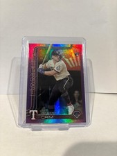 2025 Topps Update Blaine Crim /250 Purple Foil RC #US205 Rangers