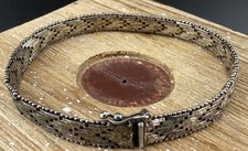 Vintage Sterling Silver 925 Bracelet Italy 7 Inch