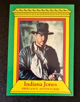 1981 Topps RAIDERS of the LOST ARK #2 Indiana Jones ROOKIE Freelance Adventurer - Photo 1/3