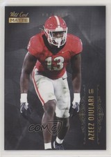 2021 Wild Card MATTE Silver Azeez Ojulari #MBC-43 Rookie RC 3t1. rookie card picture