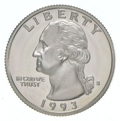 1993-S Washington Quarter CLAD Proof
