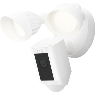 Ring Floodlight Cam Wired Plus Überwachungskamera White (Außen)
