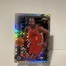 Topps 2025-26 Chrome Kawhi Leonard Los Angeles Clippers X-Fractor #44