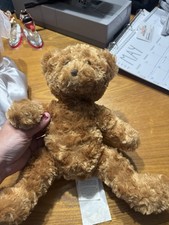 Vintage Gund Plush Brown Teddy Bear Stuffed Animal