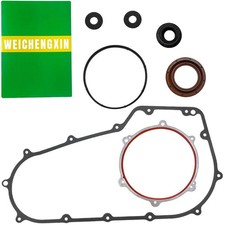 Complete Primary Gasket Kit for Softail  Dyna 07-16 Premium Foamet Material,