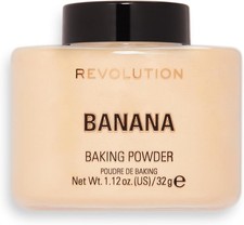 Revolution Beauty London Loose Baking Powder Prolongs Makeup Wear Setting Ban