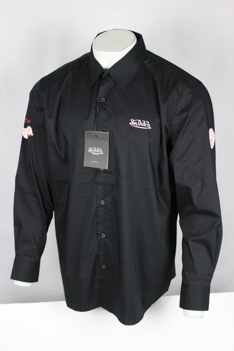 Von Dutch Long Sleeve Casual Button-Down Shirts for Men for sale | eBay