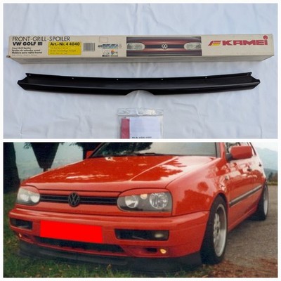 VW Golf 3 KAMEI Grillspoiler NEU MK3 Front Grill Grille Spoiler NOS GT GTI VR6